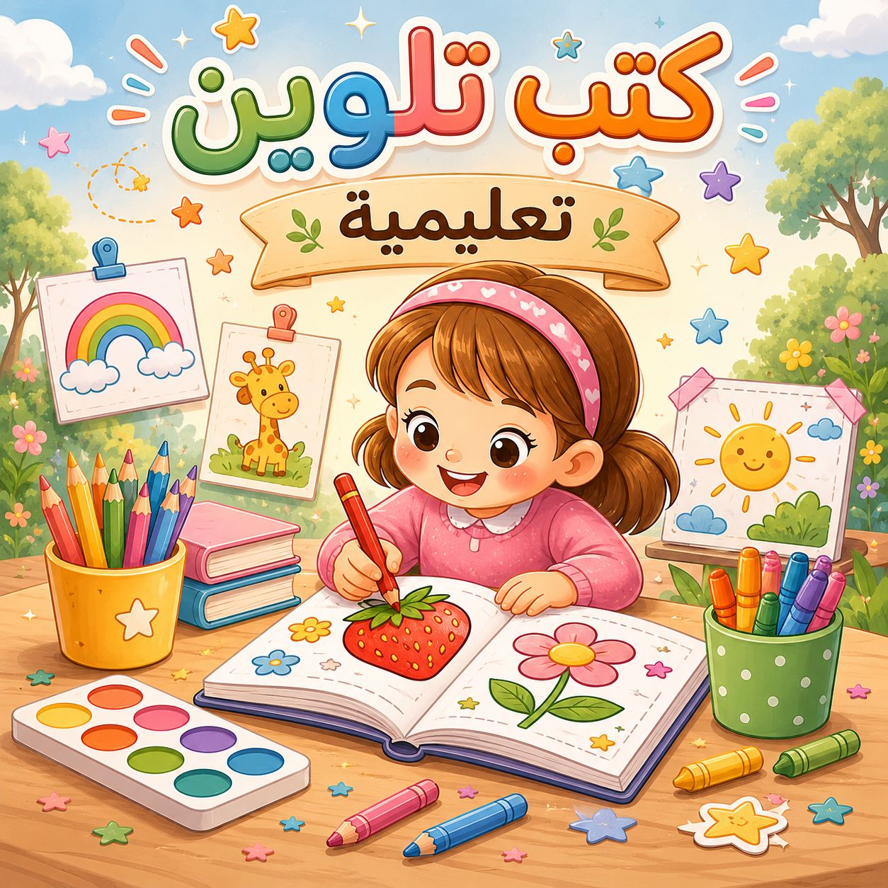 كتب التلوين
