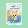 Le petit lapereau aime la lecture