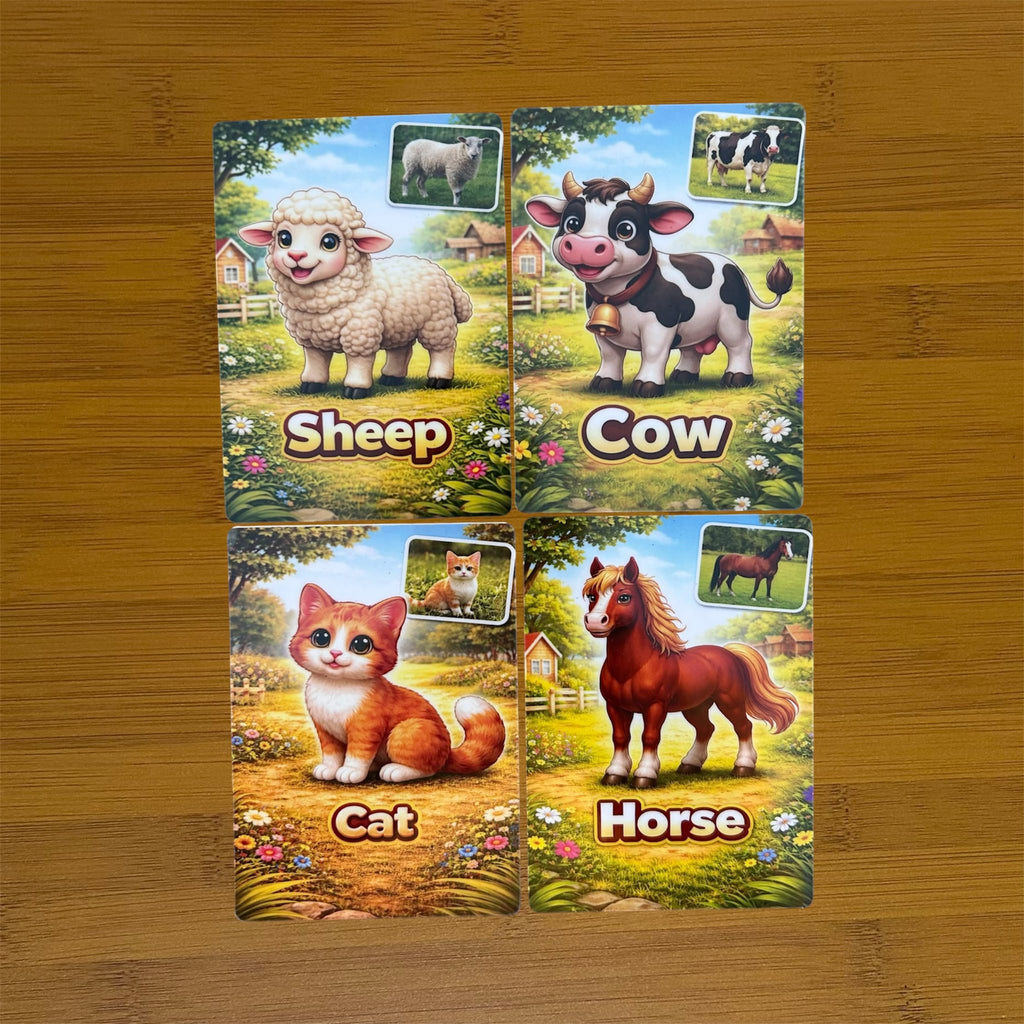 Flashcards ( Farm Animals )