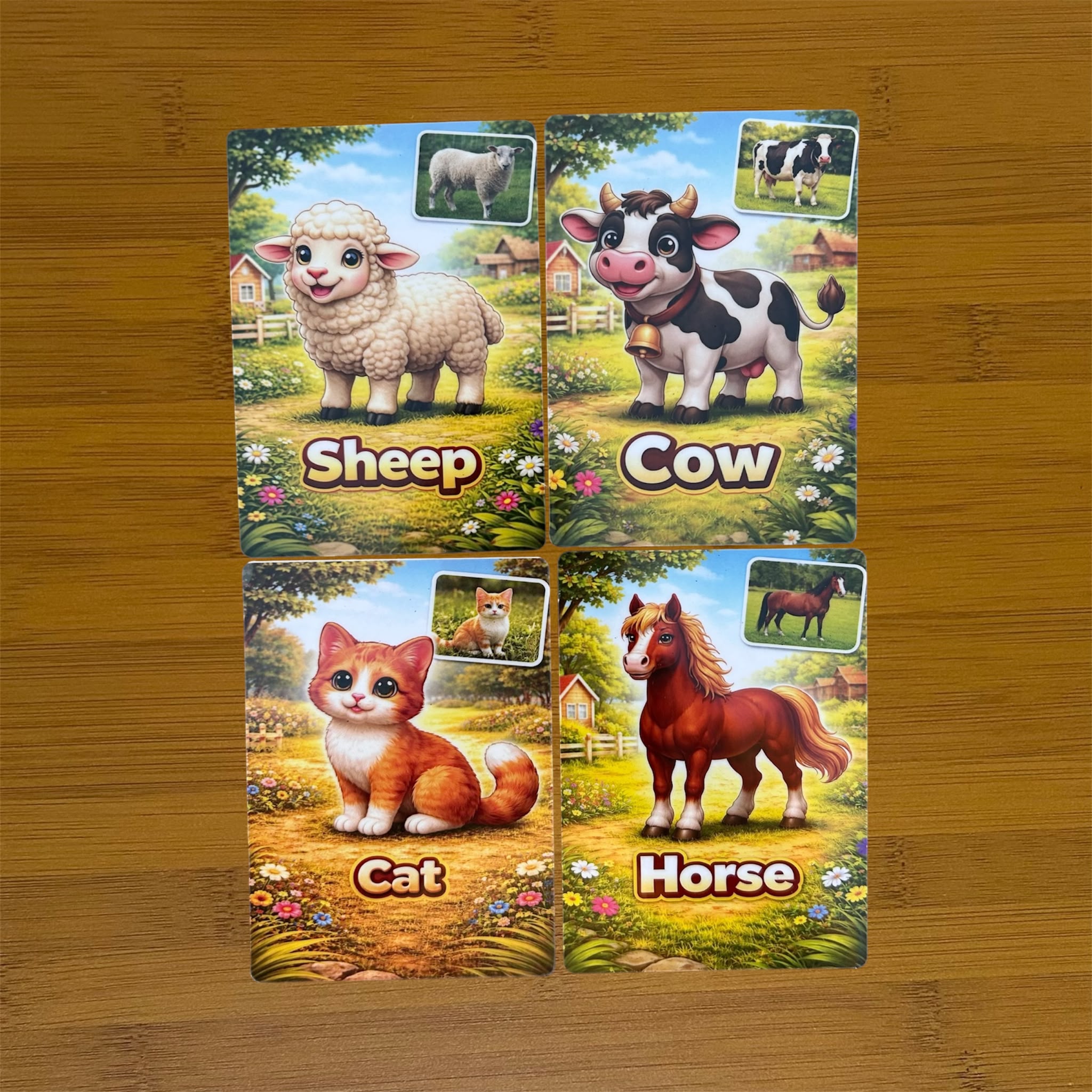 Flashcards ( Farm Animals )