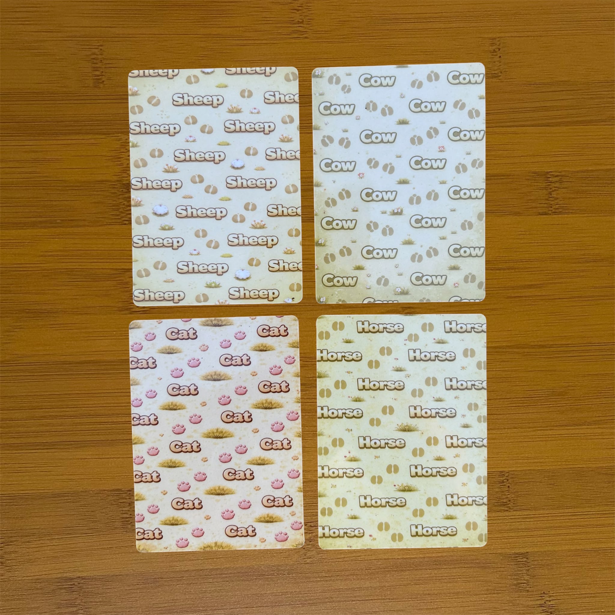 Flashcards ( Farm Animals )