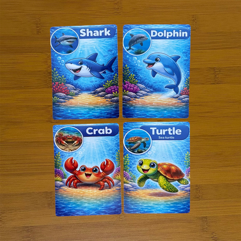 Flashcards ( Sea Animals )