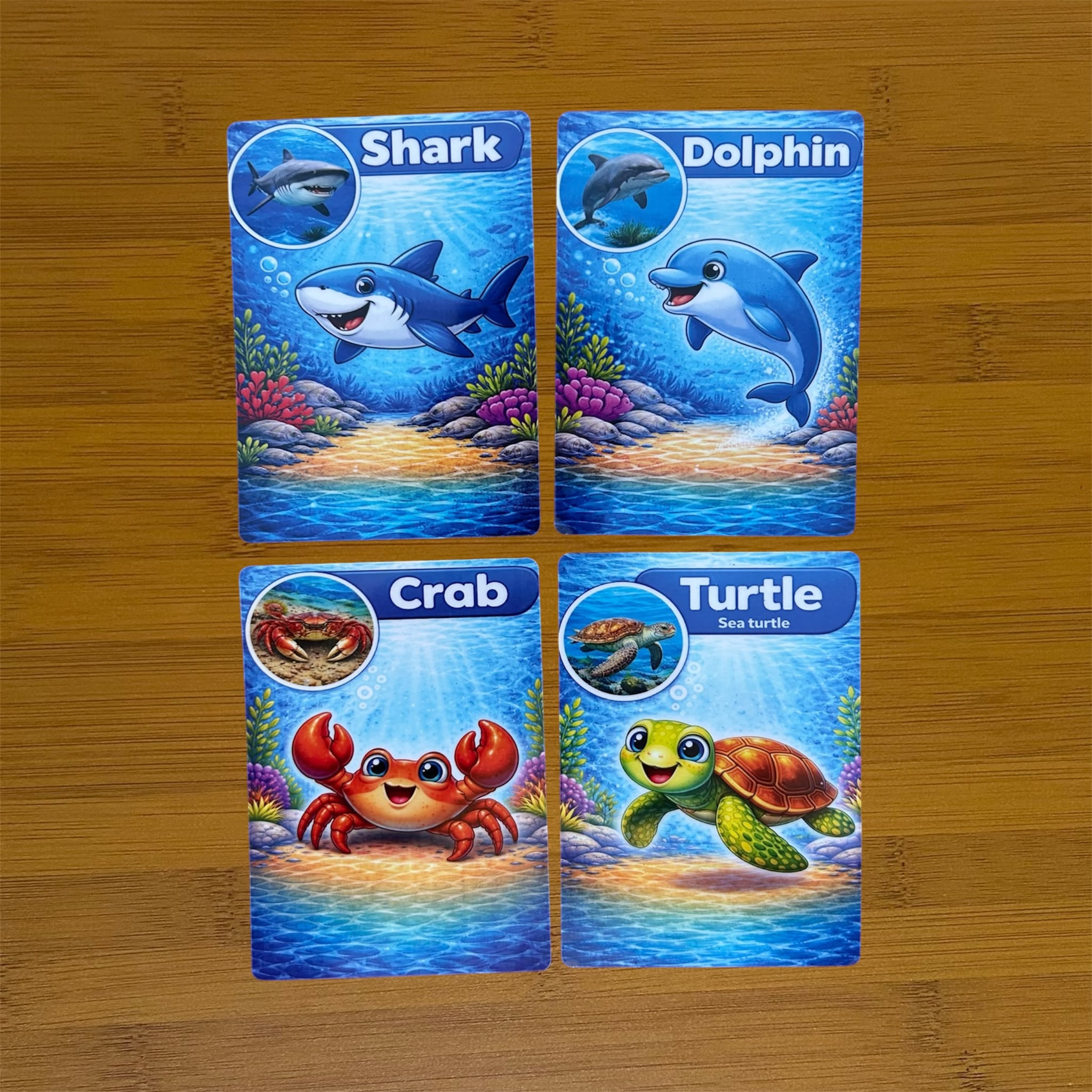 Flashcards ( Sea Animals )