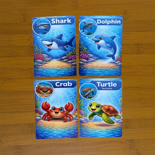 Flashcards ( Sea Animals )