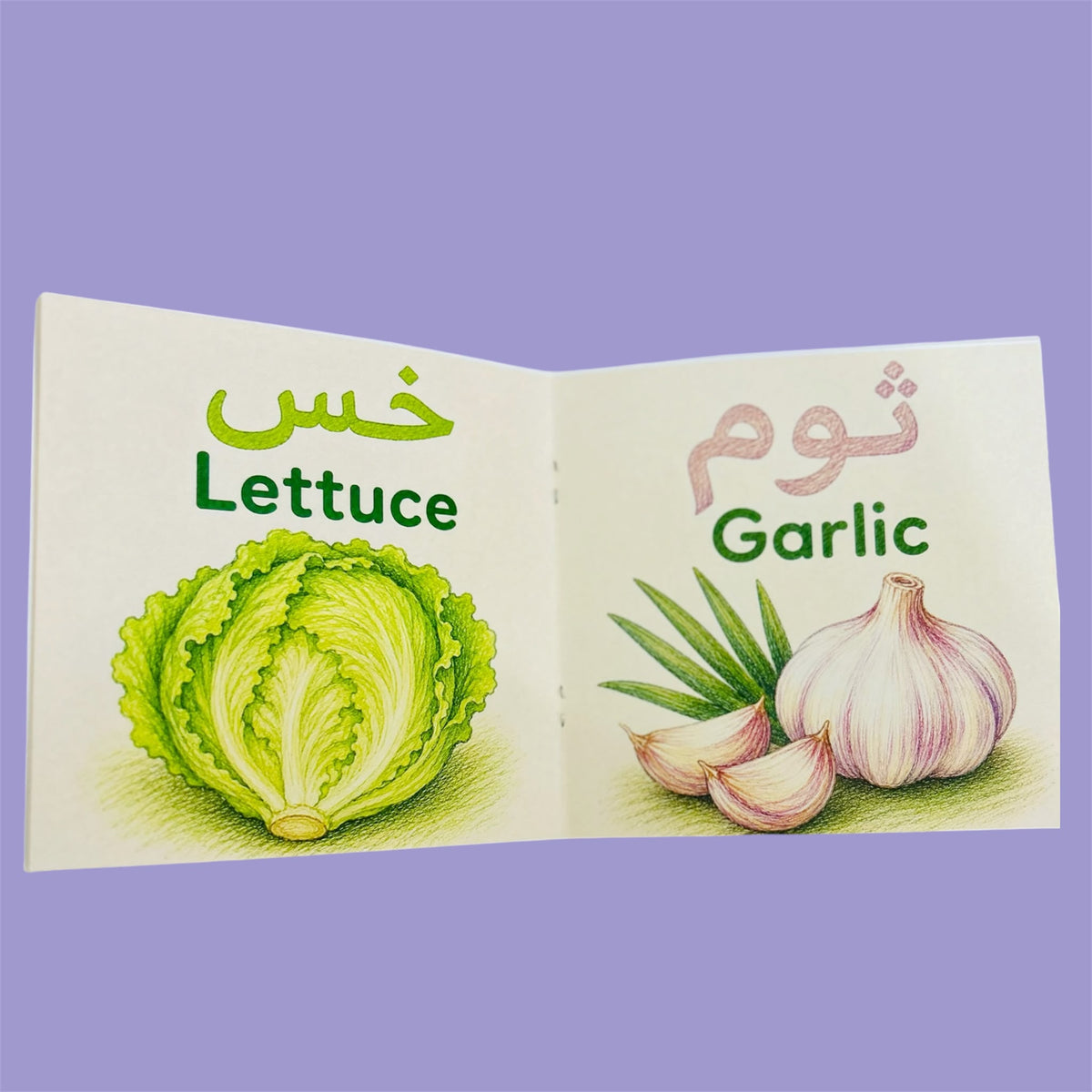 كتاب الخضروات | Vegetables Book 🥕