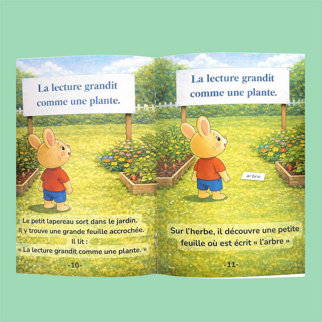 Le petit lapereau cherche le trésor