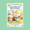 Le petit lapereau aide sa maman