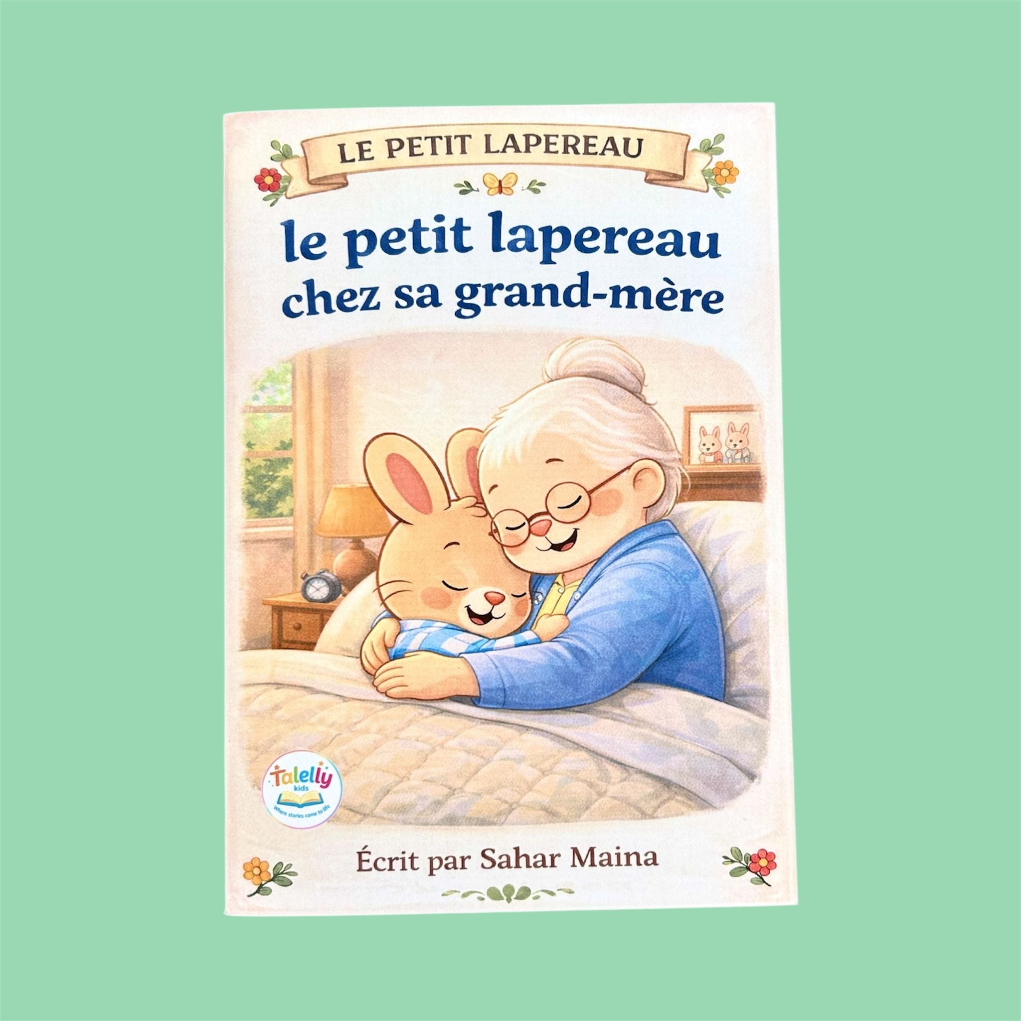 Le petit lapereau chez sa grand-mère