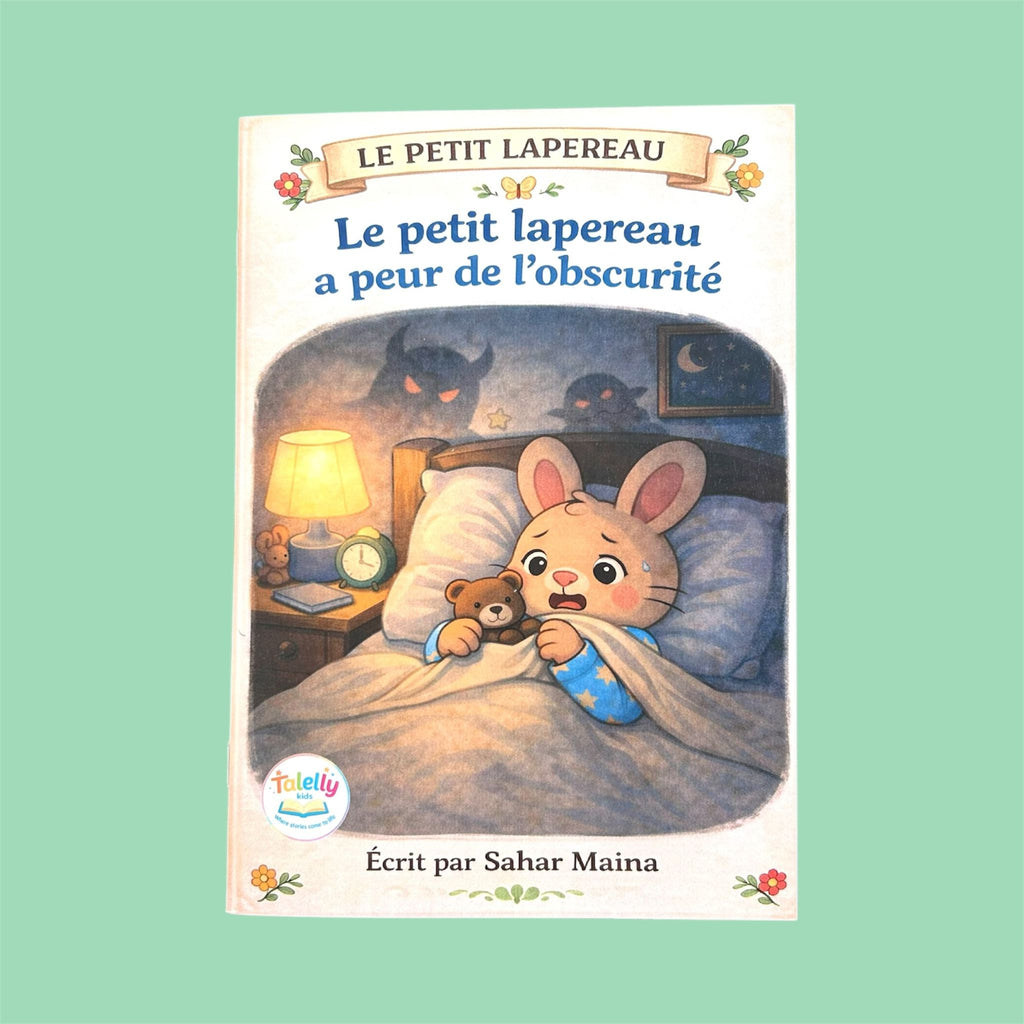 Le petit lapereau a peur de l’obscurité
