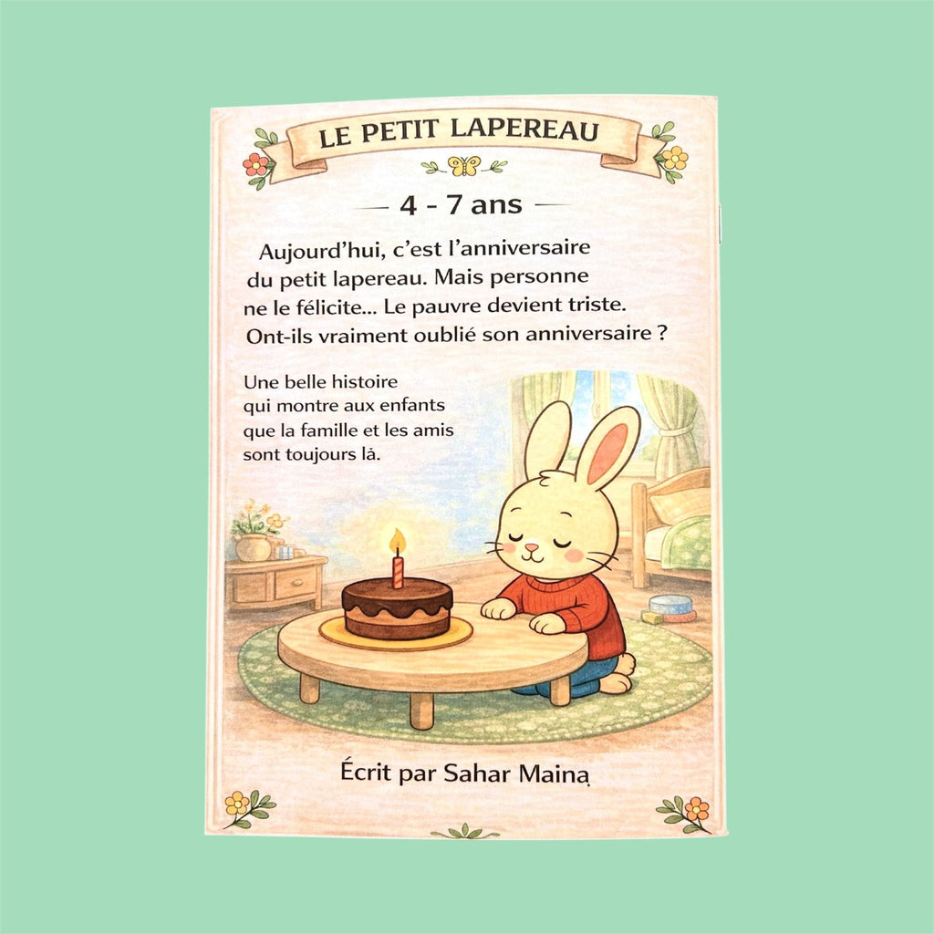 L'anniversaire du le petit lapereau