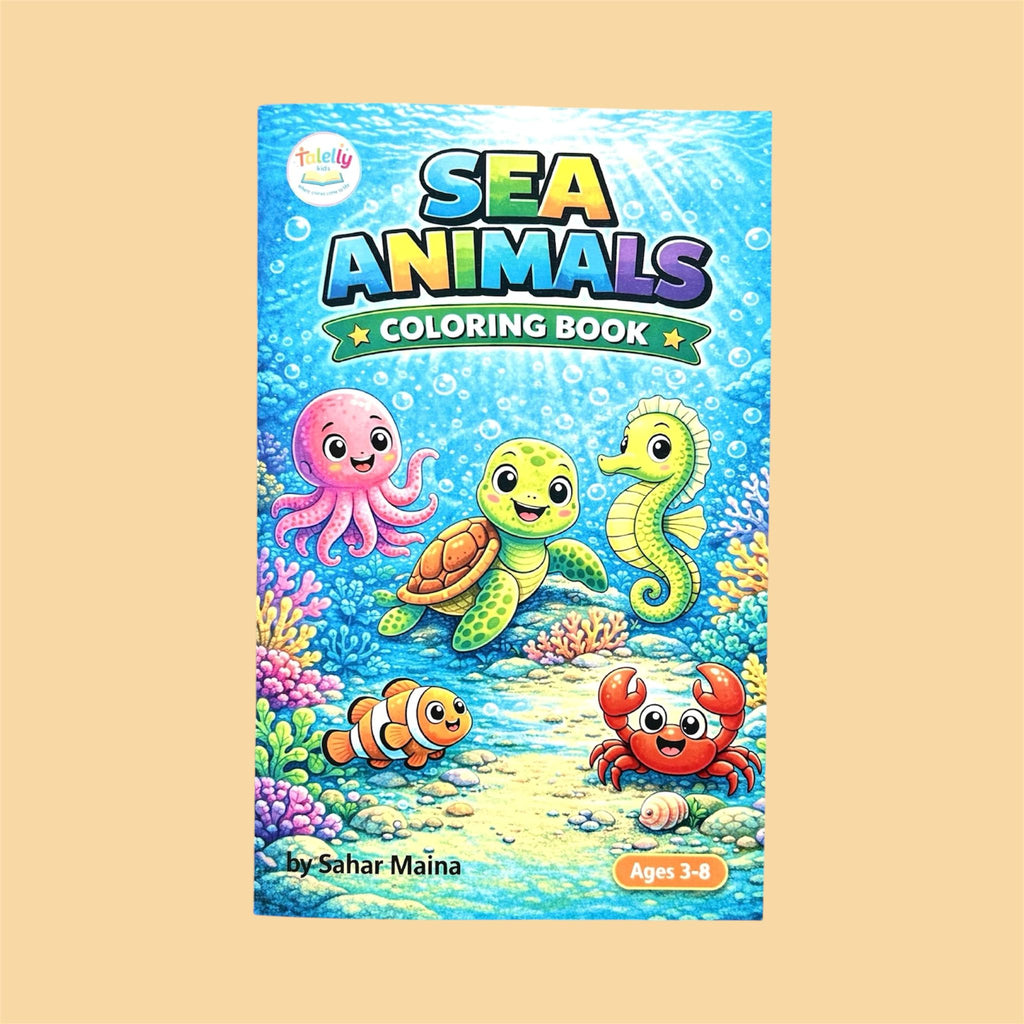 Sea Animals Coloring Book