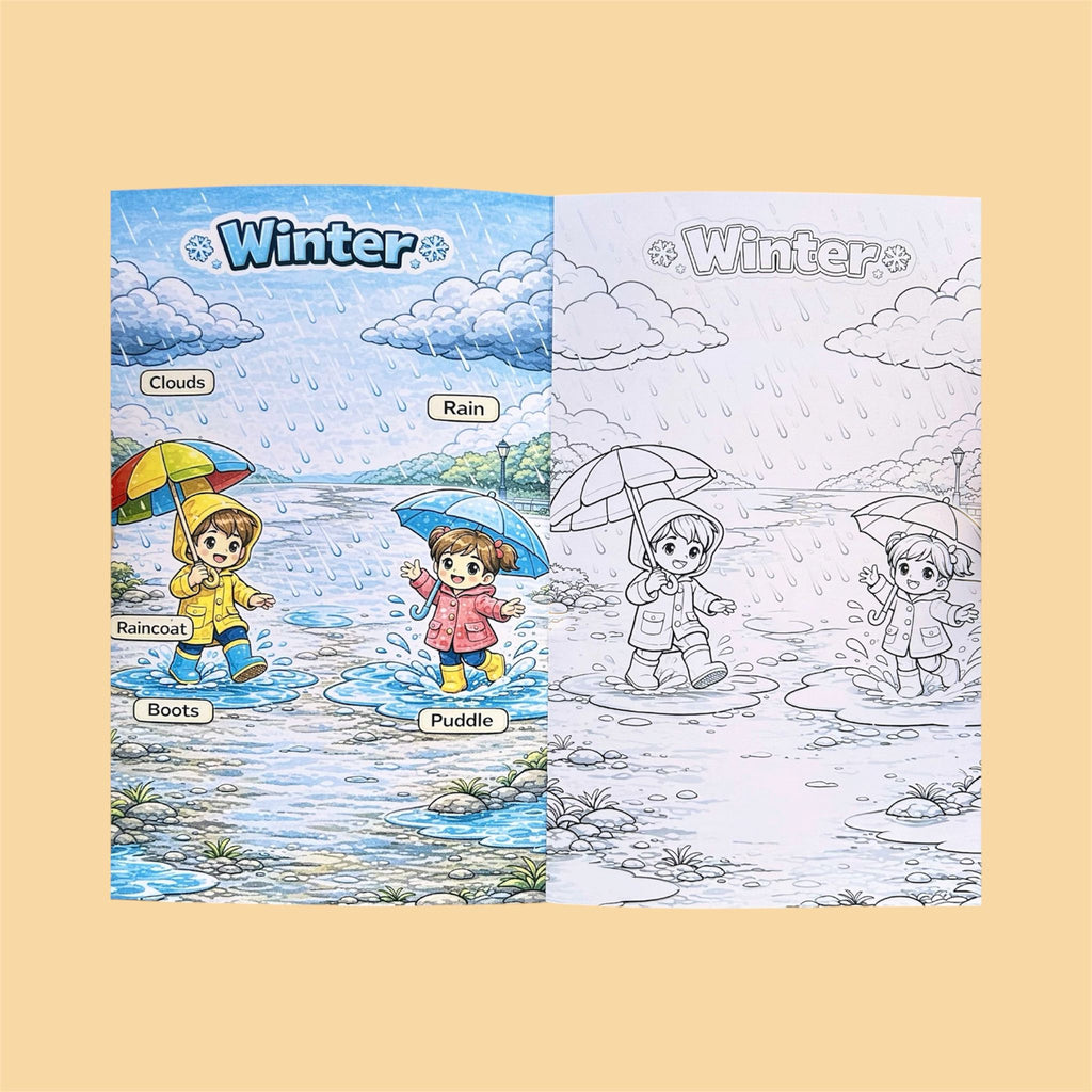 Learn & Color Scenes