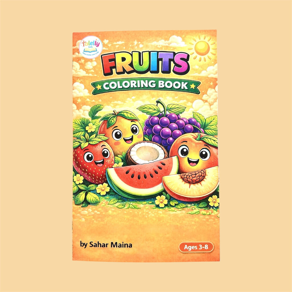 Fruits Coloring Book