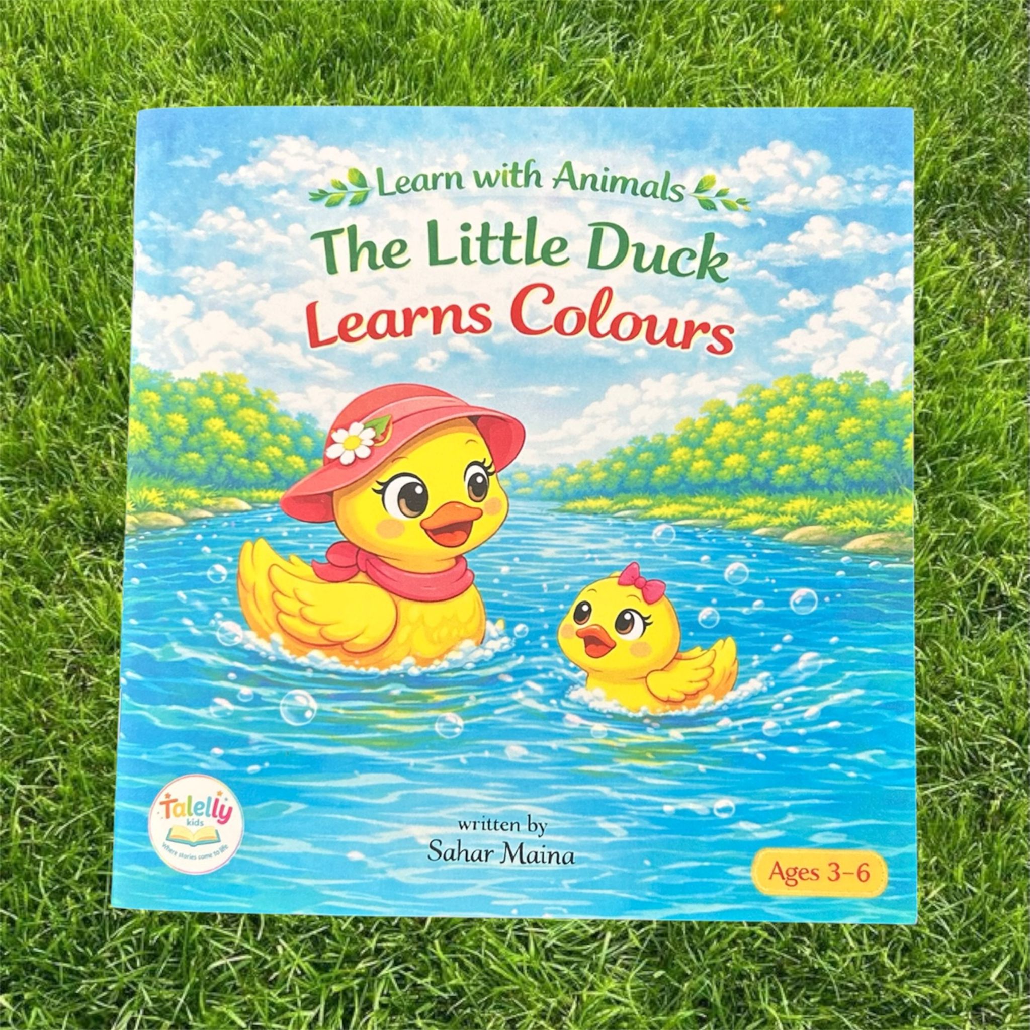 The Little Duck Learns Colours