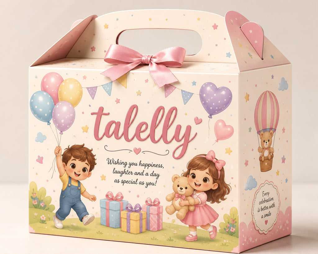 🎁 صندوق الهدايا من Talelly (4 قصص)