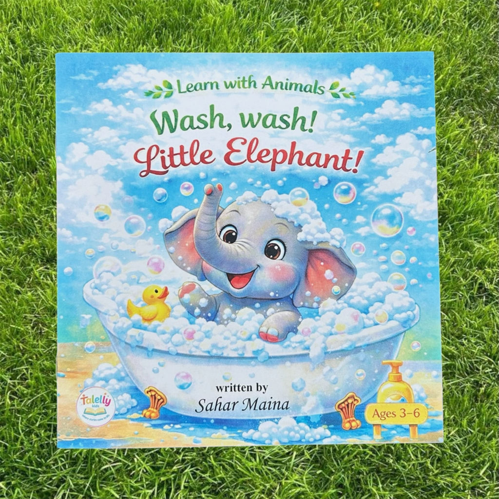 Wash, Wash! Little Elephant!